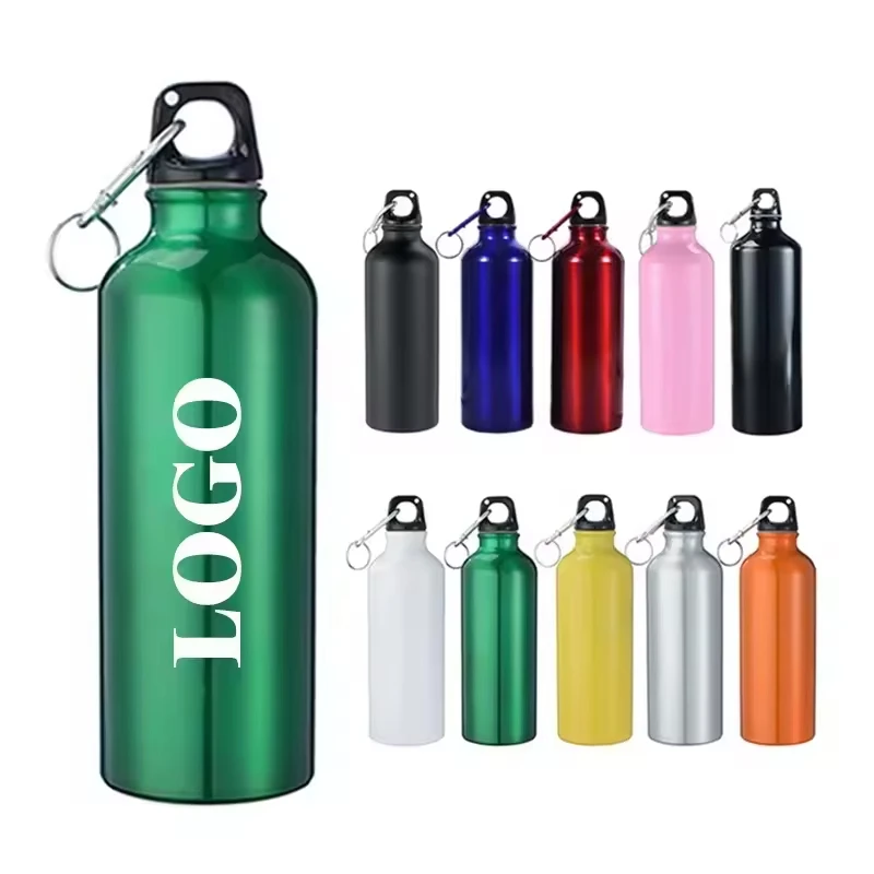 Custom Aluminum 500ml Travel Sports Direct Drinking Water Bottle