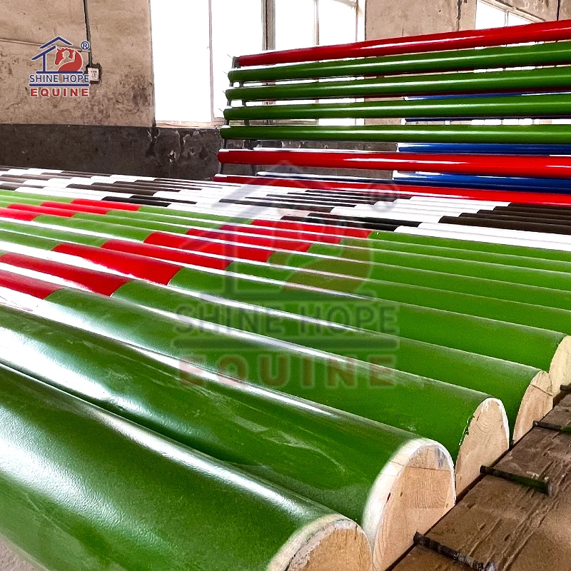 Wooden Pole Horse Show Jumping Horse Jump Poles