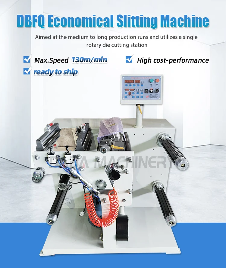 High Speed Turret Type Blank Label Circle Rotary Die Cutting and ...