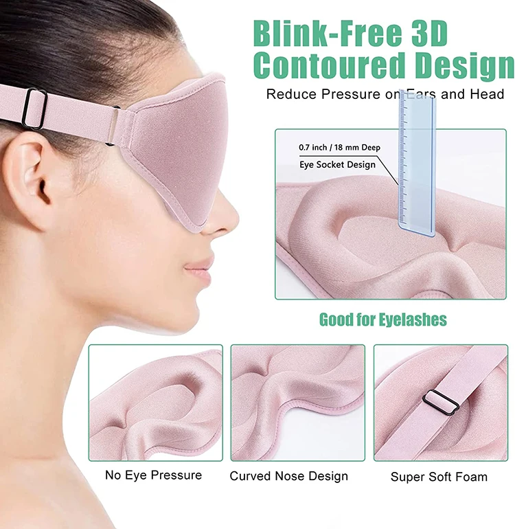 Eyelash Extension Sleep Mask For Lashes Fashion Luxury 3d Eye Sleep