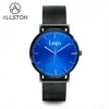 Round Case+Blue Sunshine Dial 11
