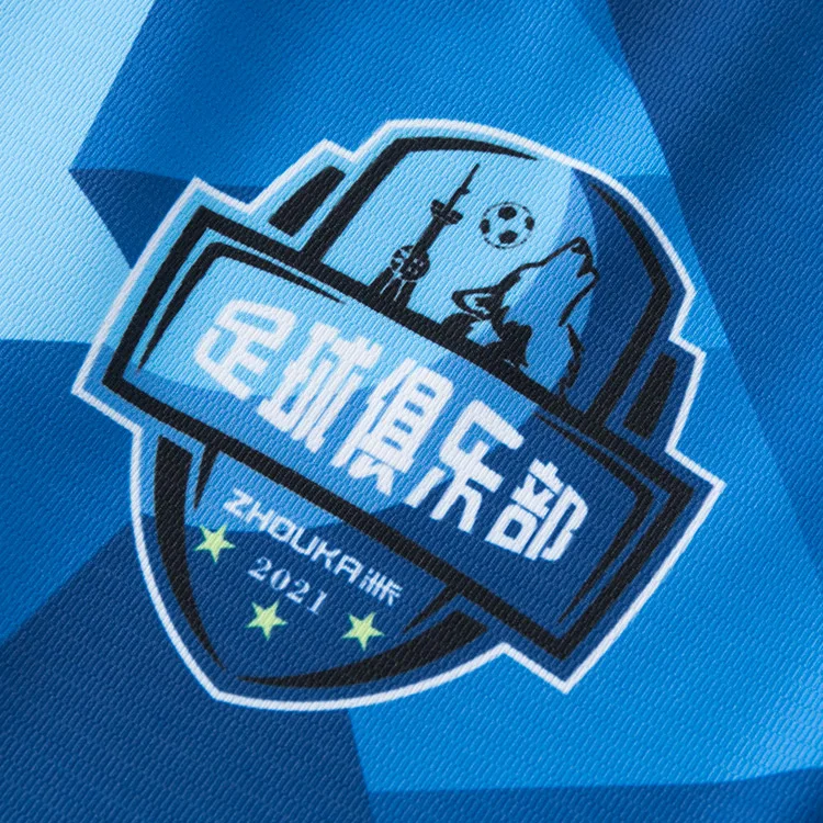 New Style Men Sublimation Print Training Soccer Team Uniform Custom Adult Kids Quick Dry Football Wear Jersey Set