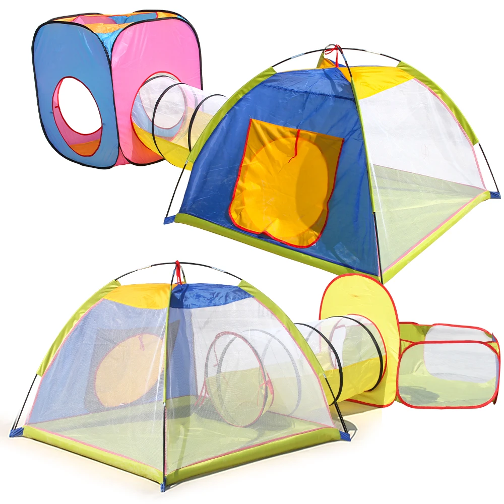 Выдвижной детский игровой домик туннель для бассейна детская игрушка палатка