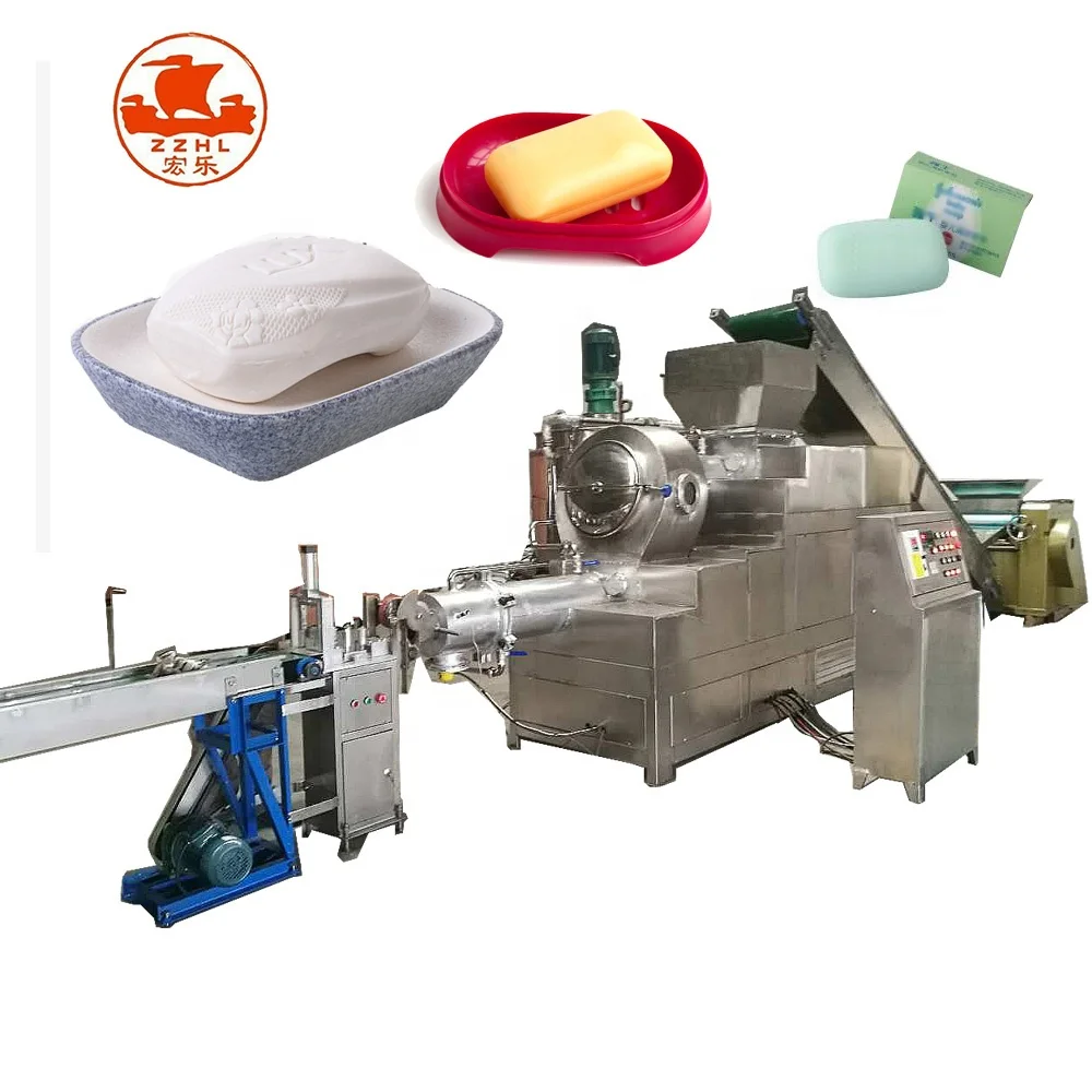 Fully Automatic Handmade Solid Ball Hotel Used Laundry Bar Soap Making Machine for Sale