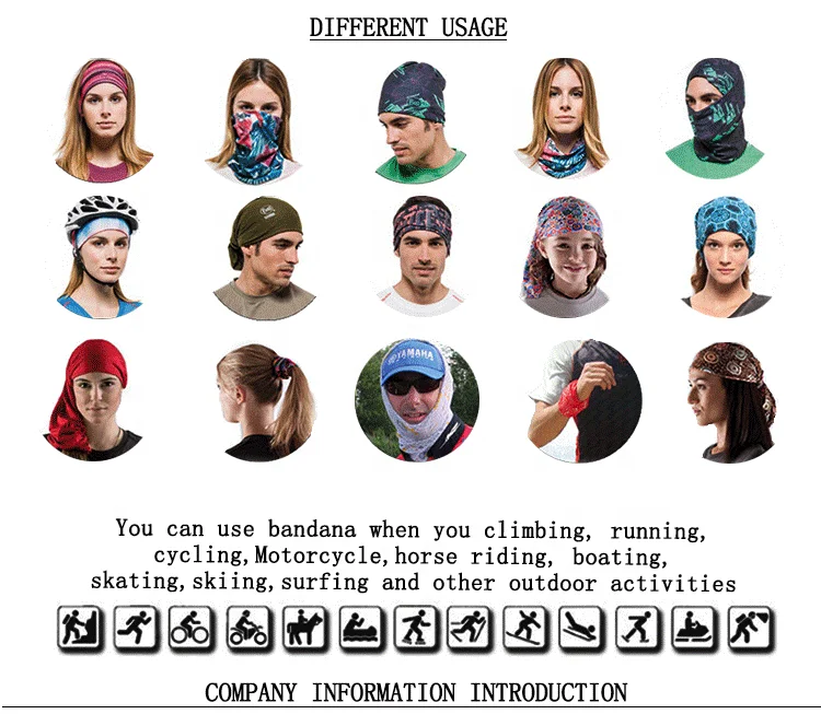 Custom 100% Polyester Red Plain Red Solid Color Neck Tube Bandana Seamless Neck Gaiter Tube Oem Scarf Bondage Bandana