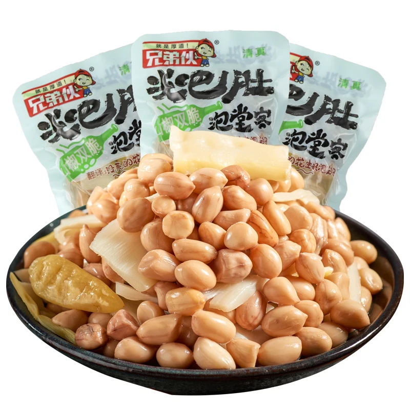 Хит продаж Высококачественная Вегетарианская закуска маринованный перец вкус маринованных