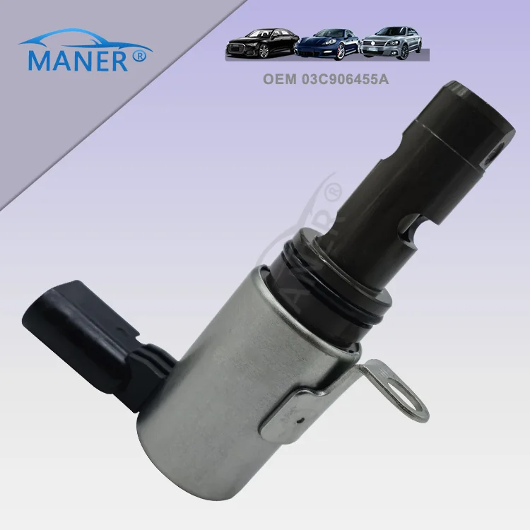 MANER 03C906455A Engine Parts Variable Timing Solenoid Control Valve for VW Polo Tiguan
