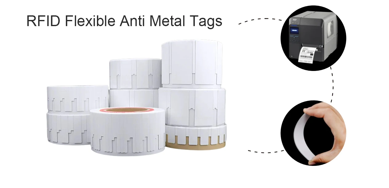 Waterproof Printable Uhf Rfid Anti Metal Tag Long Distance Uhf Soft ...