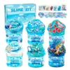 Kit de slime bleu océan - En stock, prêt à être expédié