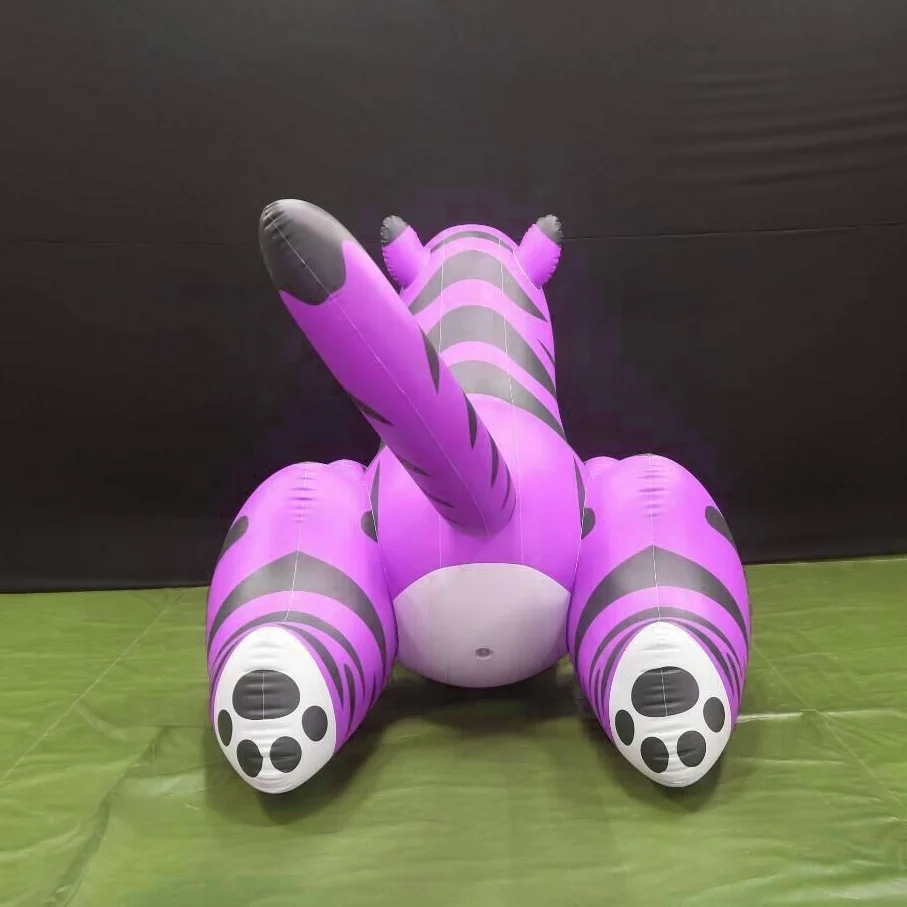 Design Big Inflatable tiger for Advertising Decoration