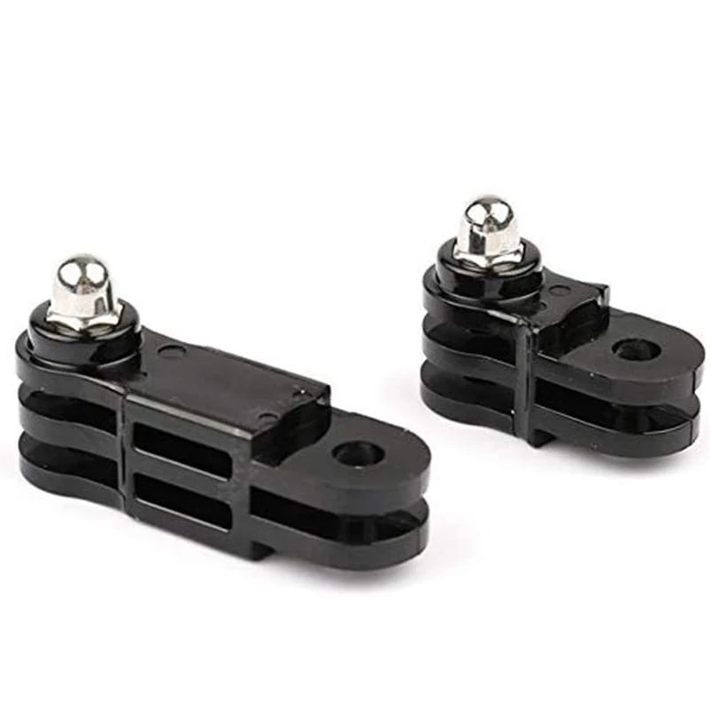 Lot 2 Bras D'Extension Réglables Pour GoPro – Support Joint Fixe, Vis Courte/Longue, Compatible Hero 10/9/8/7/6/5