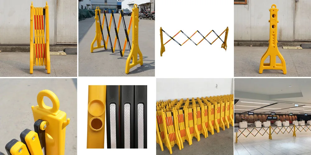 Traffic Safety Plastic Expanding Fence Retractable Telescopic Barrier ...