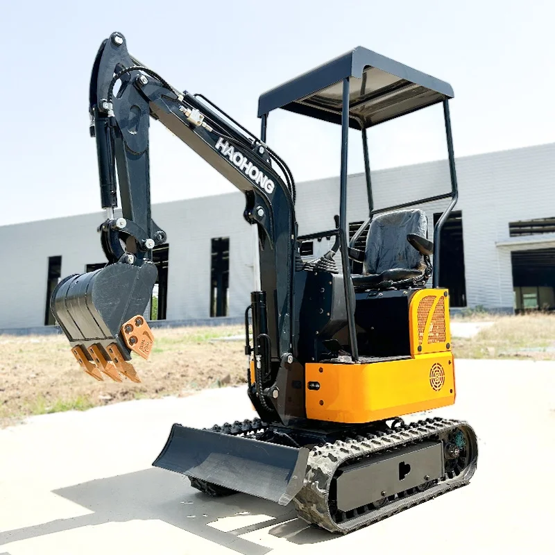 Factory Direct Sale 3.5 Ton Digging Machine Mini Excavators 1.5 Ton 1 Ton Micro Digger for Sale
