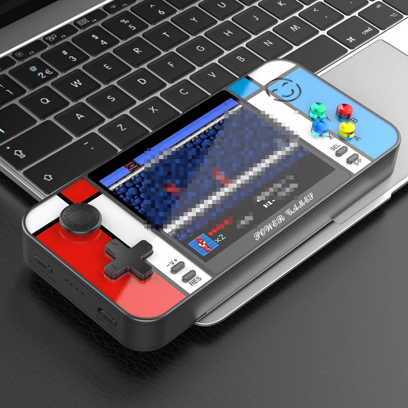 D41 Portable Retro Game Console - Multi-Function Handheld Device