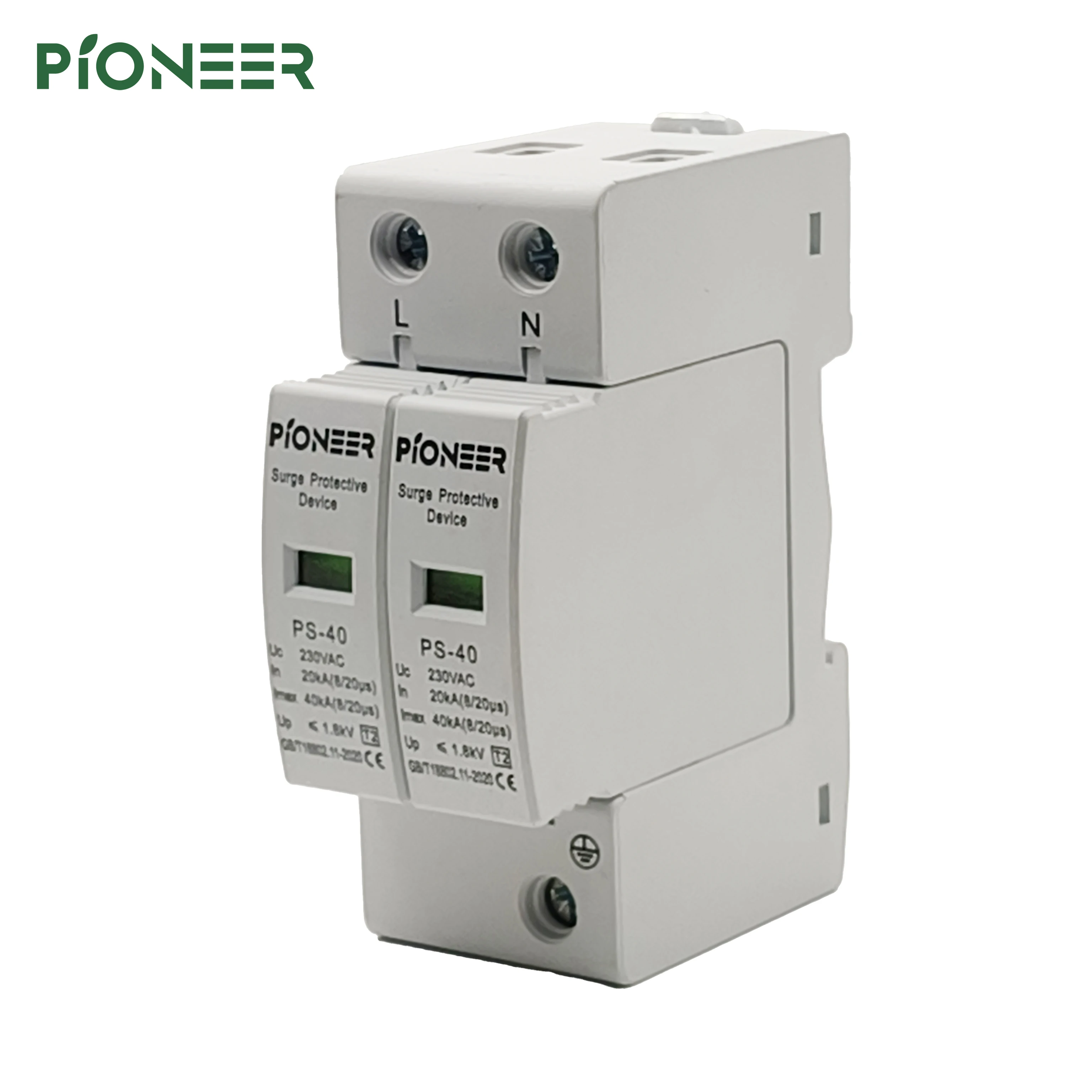 Direct Factory CE AC SPD Surge Protective Device SPD AC Arrester 20D ...