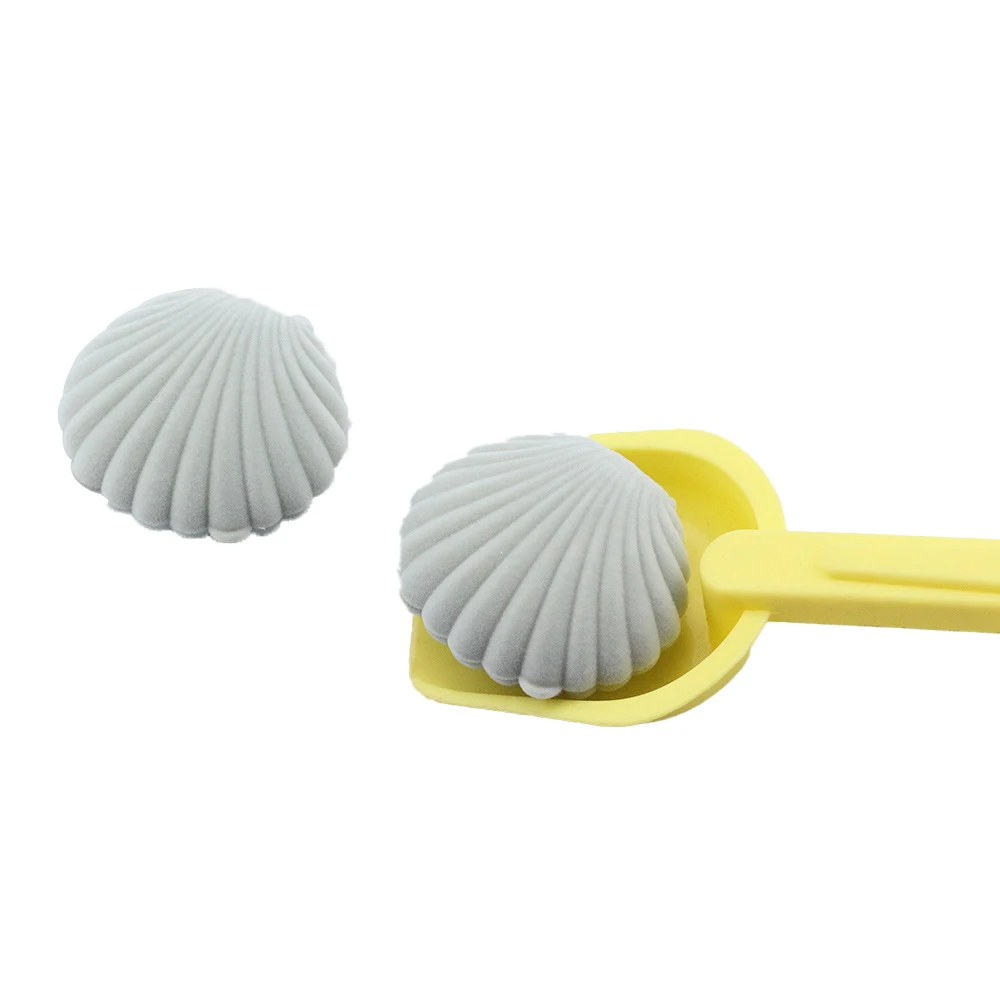 Tongxing Shell Shape Storage Box Lovely Velvet Display Wedding Engagement Ring Earrings Necklace Bracelet Jewelry Gift Holder