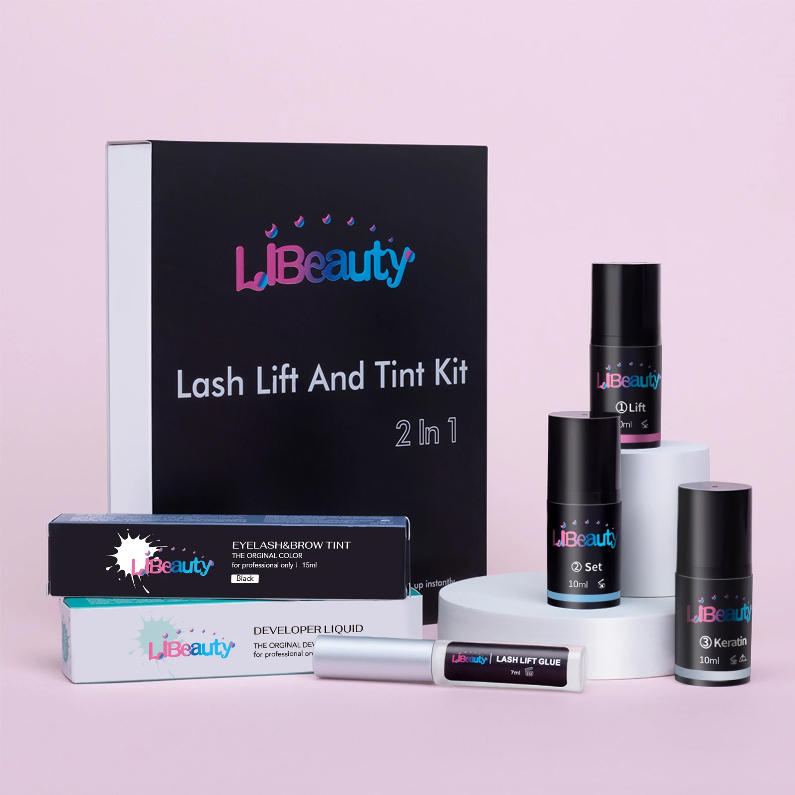 Vegan Eyelash Perm Dye Kit Safe And Healthy Lash Lift And Tint Kit With