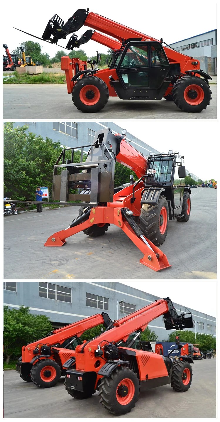 Yuchai 5 Ton Telehandler for Aerial Work New Construction Equipment ...