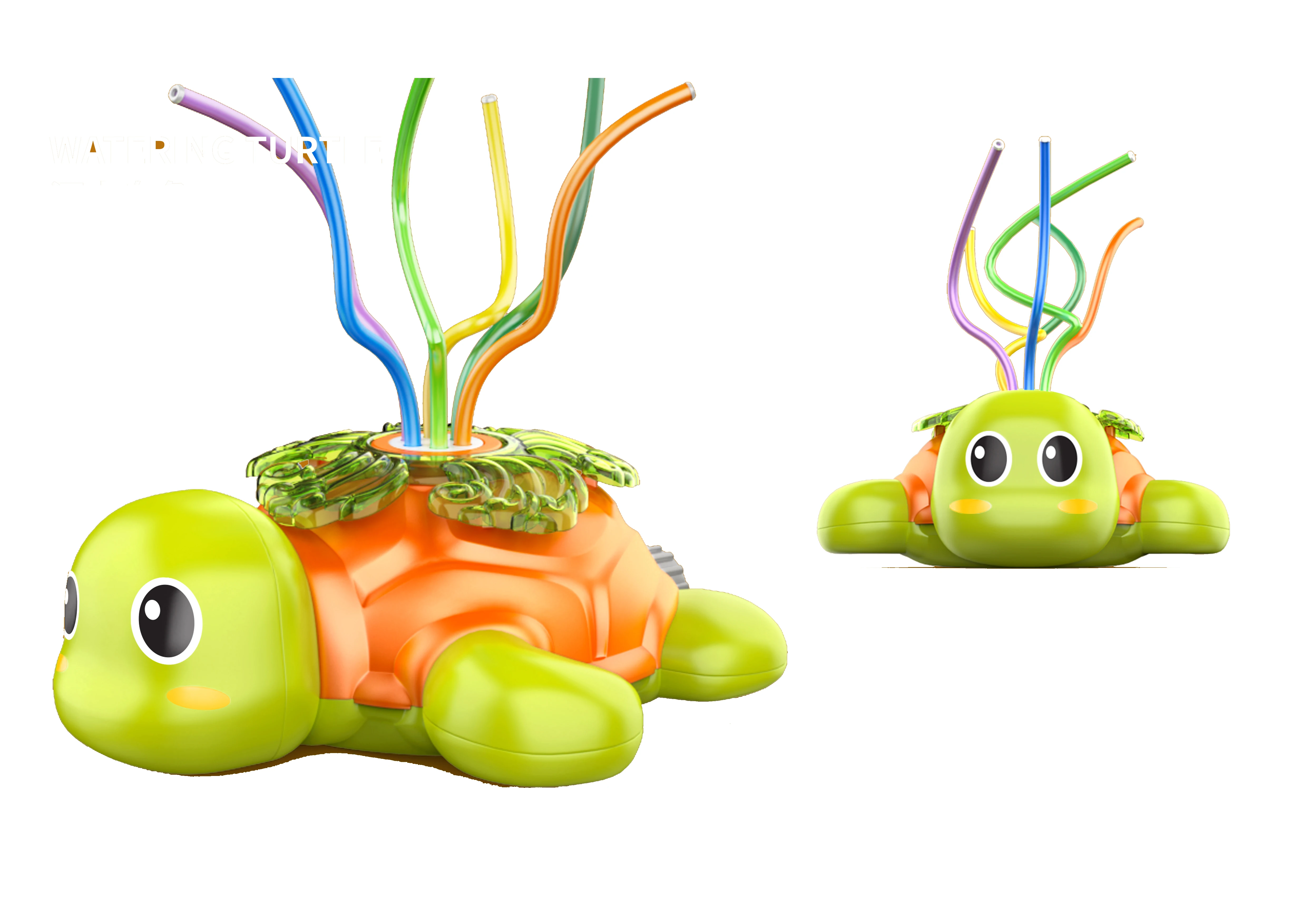 Открытый Летний воды весело играть гидро вихревой спиннинг всплеск черепаха распыления воды ороситель игрушка для детей