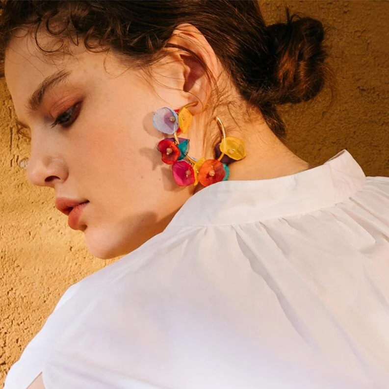 cloth earring