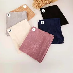 12 видов цветов оптовая продажа мягкий высококачественный Блестящий Модный полиэфирный хиджаб из