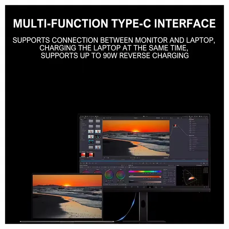 Xiaomi 27 Inch 4K Mi Monitor A27Ui - UHD IPS LCD Display with 3840