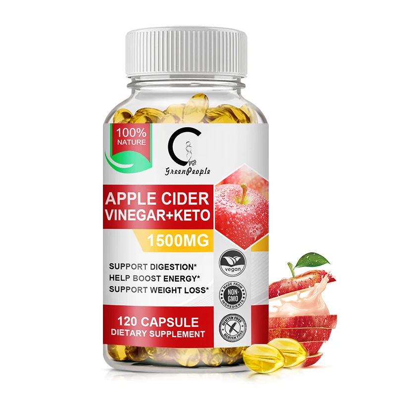 120 Capsules Keto - Vinaigre De Cidre - Brûleur De Graisse Et Perte De Poids - Xemenry