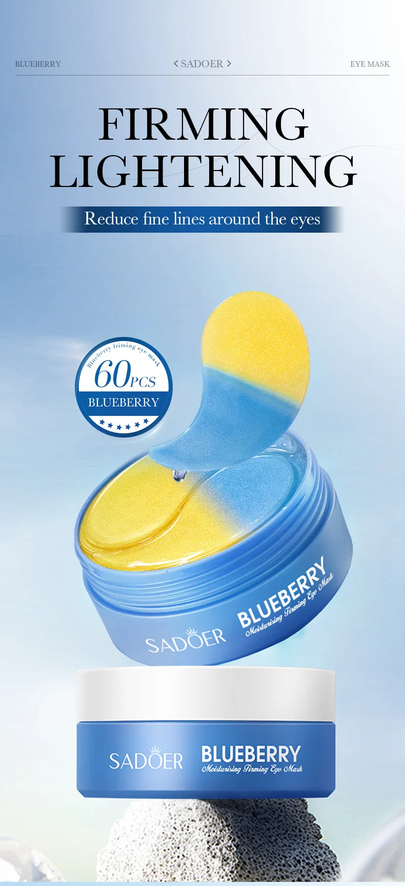 Full English Plant Series SADOER Tightening and Moisturizing Eye Mask Patch 2