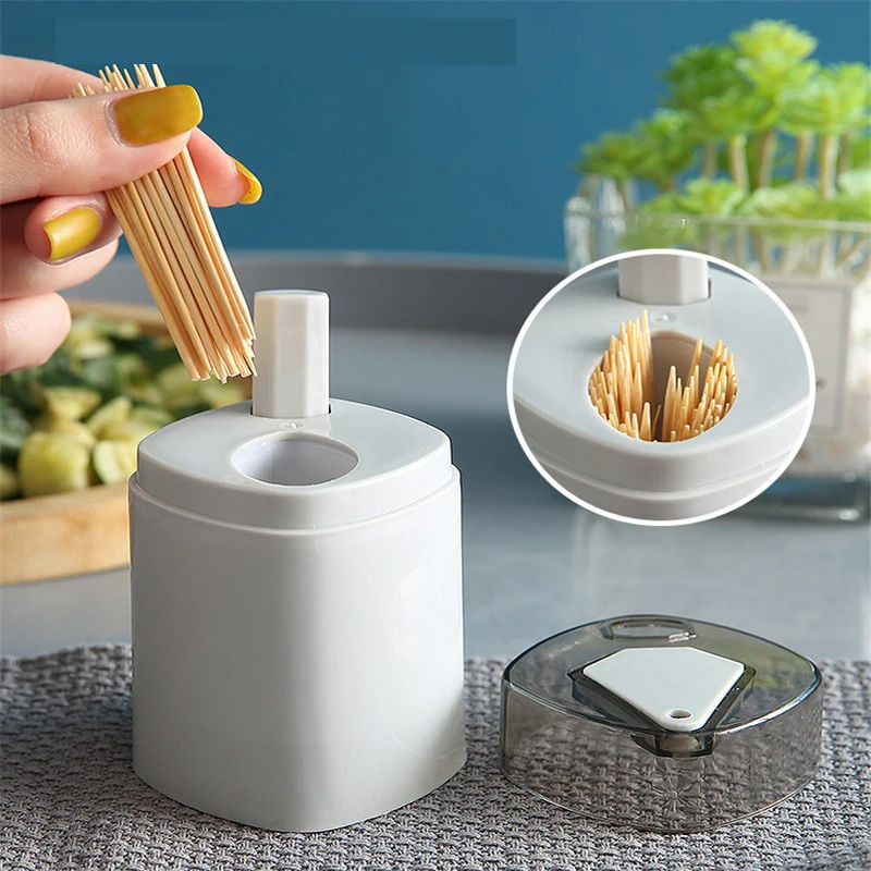 Best Seller Toothpick Holder Dispensers Pop-up Automatic Toothpick ...