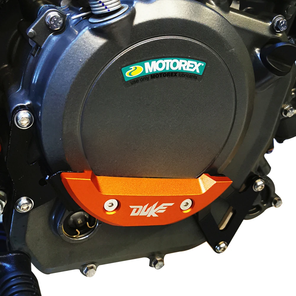 Artudatech Lot de 2 protections de carter pour moto Compatible avec K-T-M Duke 250 390 2016-2019 