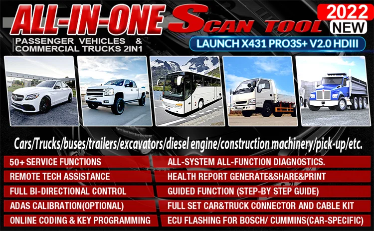 12v和24v汽车高清卡车ecm Tcm编程工具60 服务汽车诊断机适用于所有汽车推出x431 Pro3s Hdiii Hd3 Buy  启动x431 Pro3s Hd3,诊断机的所有汽车,诊断工具