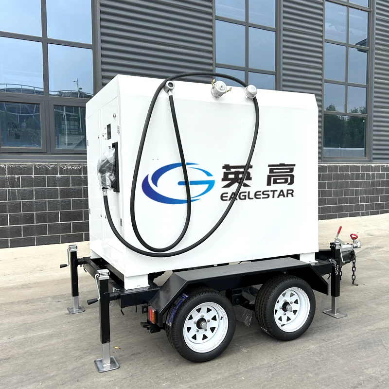 Mini Container Refueling Station Skid Fuel Station Equipment Fuel Dispenser for Mobile Gas Station