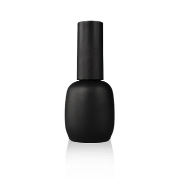 best white wholesale different kind 15ml nail polish bottles glossy black