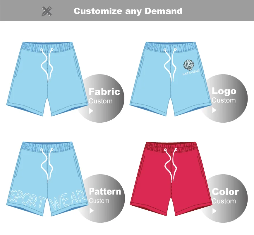 100 % bomull för män Sweat Sh för män Vanligt blank hög kvalitet sommarsport Sh Customtryckt Fleece Casual Men616_voghion.com