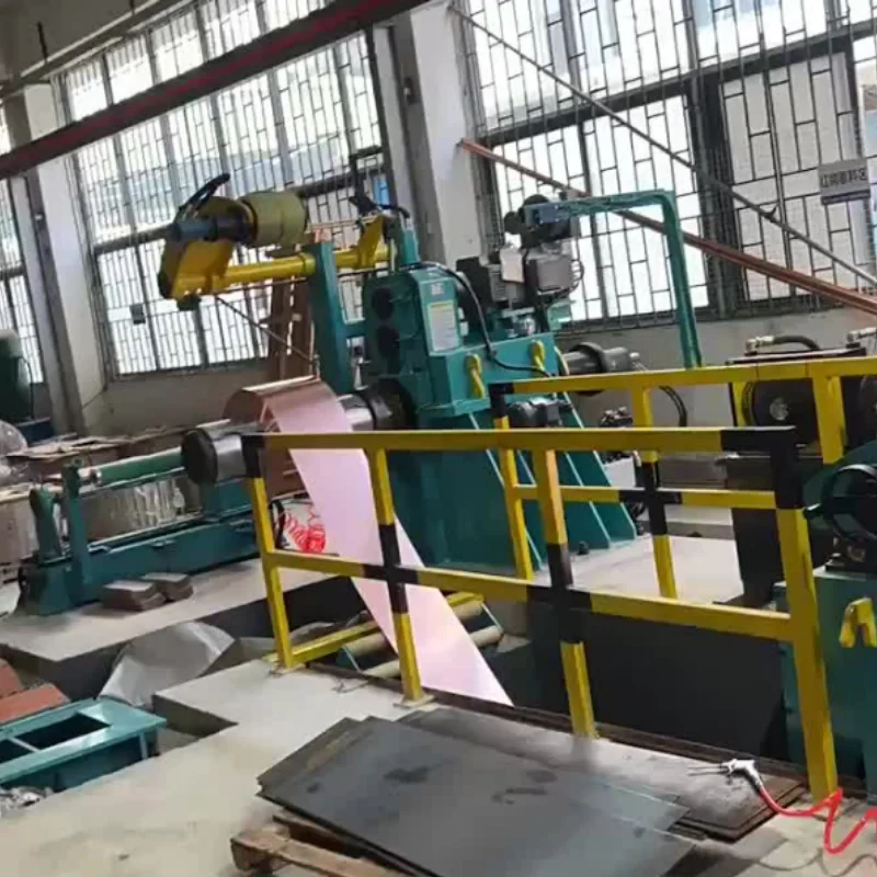 Factory Price High Speed Automatic 650 High Precision Copper Strip Slitting Cutting Line Machine Customized New Motor Bearing