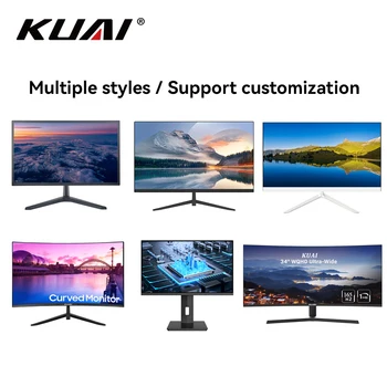 MUCAI 24/27 Pouces 2K Moniteur 75Hz Ordinateur De Bureau Lcd Affichage Jeu Ecran Plat Ordinateur Led 2560 1440 Hdmi Dp 1005001826500431