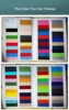 Plusieurs couleurs disponibles