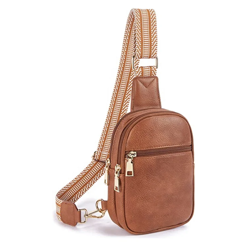 Dames kleine PU borsttas van veganistisch leer, modieuze heuptas, crossbodytas, multifunctionele casual schoudertas voor op reis_voghion.com