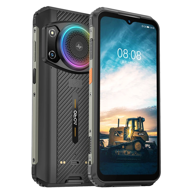 AORO A25 Android 13 Smartphone OEM Feature Phone with IP68 Waterproof NFC LCD Display Gaming Features GSM Cellular