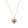 Collana d'amore stampata in oro