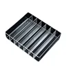 Transparent 7-compartment eyeshadow storage box