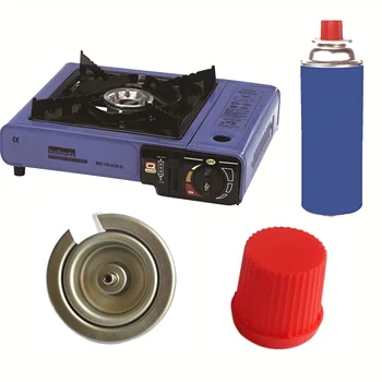 Portable Tinplate Cartridge Gas Valves for Camping for Household Products Use
