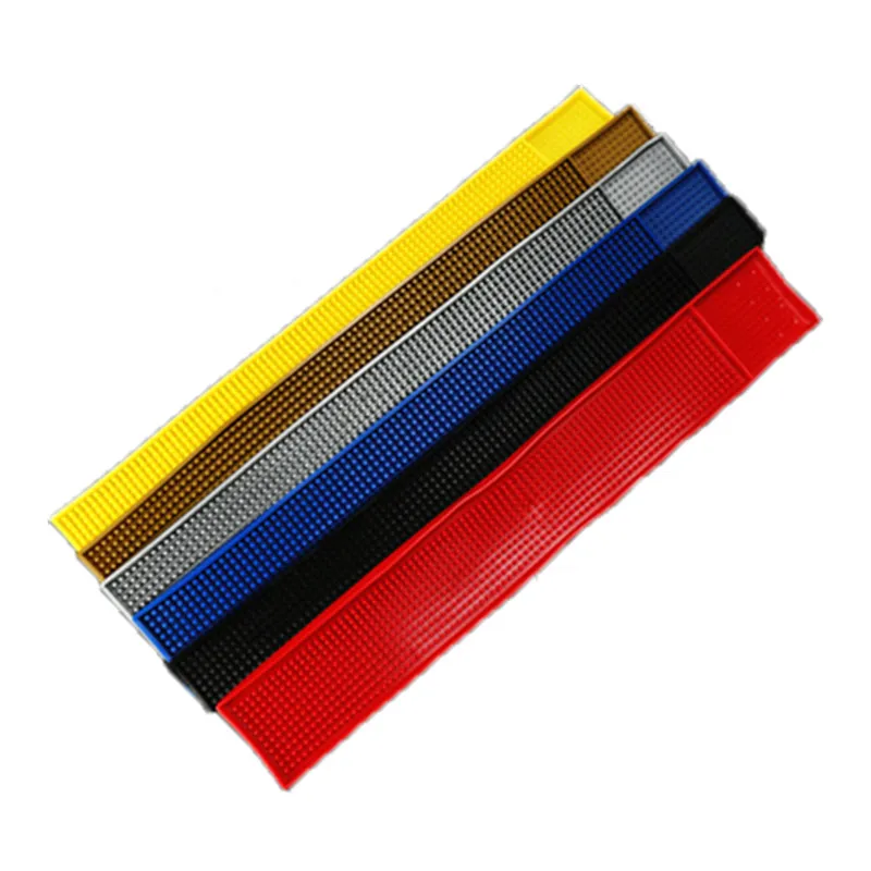 Hot Selling Cheap Personalized Tamper Mat Bar Mat Beer Spill  PVC Custom Rubber Bar Mat