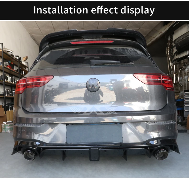 Matte Carbon Fiber Refit Single Outlet Straight Exhaust Tailpipe Car Muffler Exhaust Pipe Tail Tip Customized Logo Universal