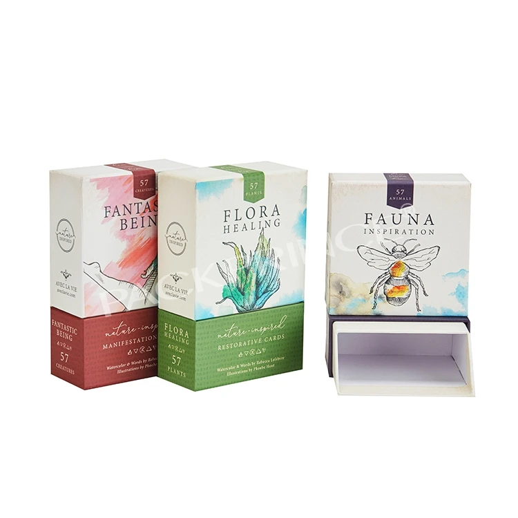 Оптовая продажа, пользовательские положительные цитаты, карточные коробки, дизайн колоды, напечатанные карточные игры для взрослых