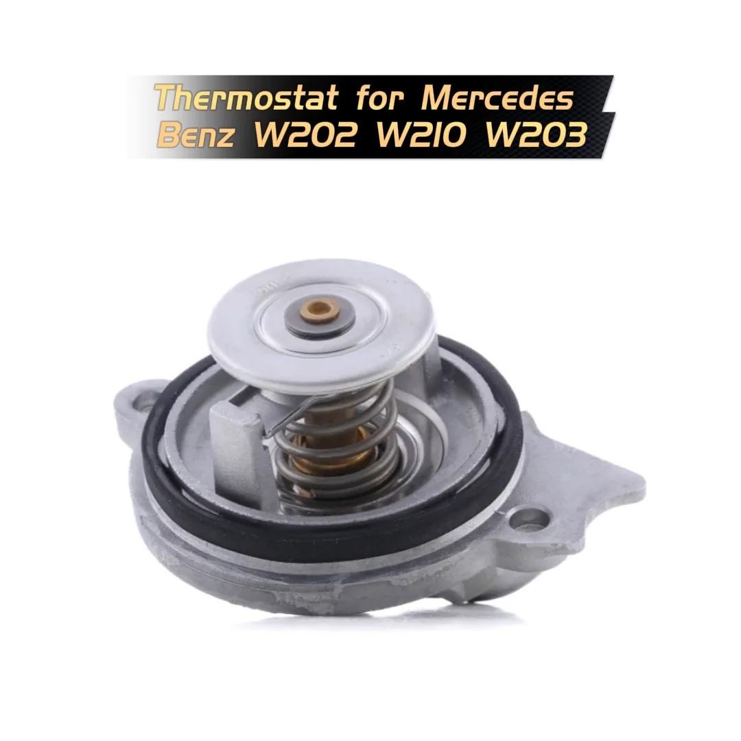MB W203 W211 engine coolant thermostat A1122030275 aluminum 