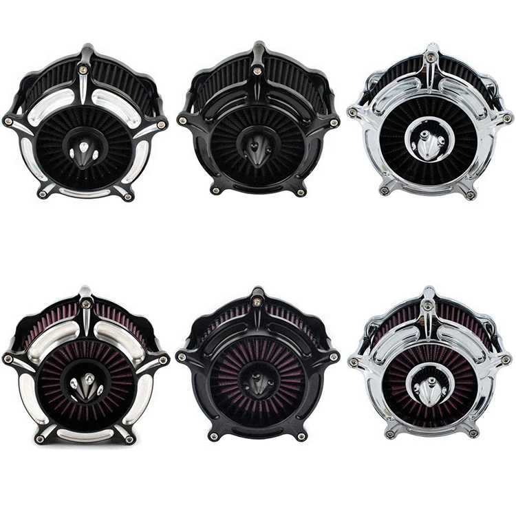 Воздушный фильтр RTS CNC с шипами для Harley touring CVO Street Bob Ultra Electra glide Road King Softail Dyna X48