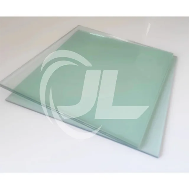 low cost 6mm anti blue laminated glass construction tempered glass for composite back doors or window with glass price