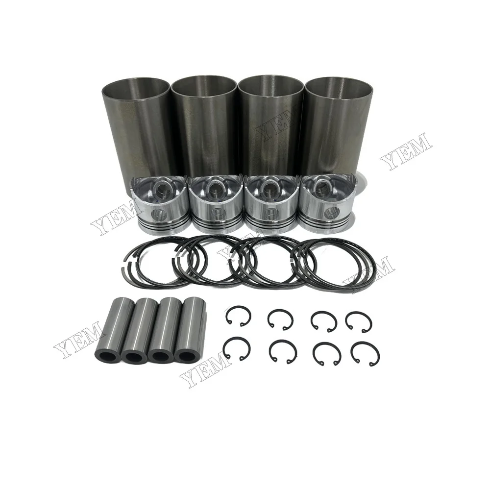 V1200 Piston + Piston Rings + Liner Kit for Kubota RX245 RX275 RX2750 B920
