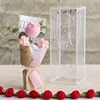 Caja para mascotas pequeña, tulipán rellenito - rosa claro.